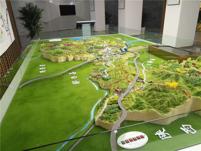精博達模型 漢陽田園沙盤服務至上，塑造展覽新標桿